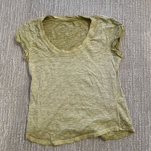Pilcro by Anthropologie Green tee shirt NEVER WORN